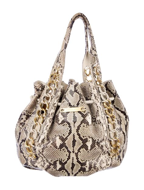 snakeskin purse michael kors|Michael Kors snakeskin handbag.